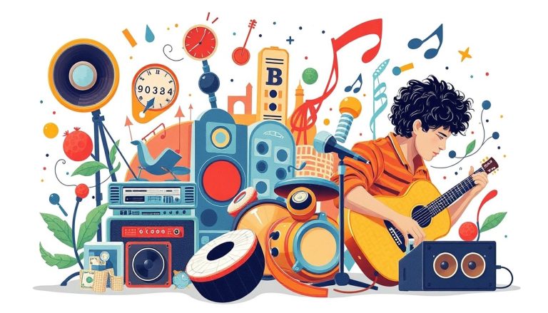 The influence of the 70s on the formation of modern cultural identity through music